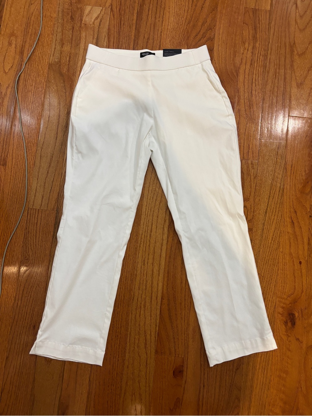 Women’s Simply Vera Vera Wang White Stretch Chinos